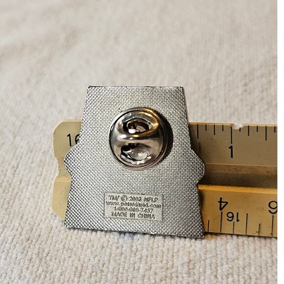 Peter David 2003 Y2K NFL Football Indianapolis Colts Lapel/Hat Pin - Picture 5 of 7